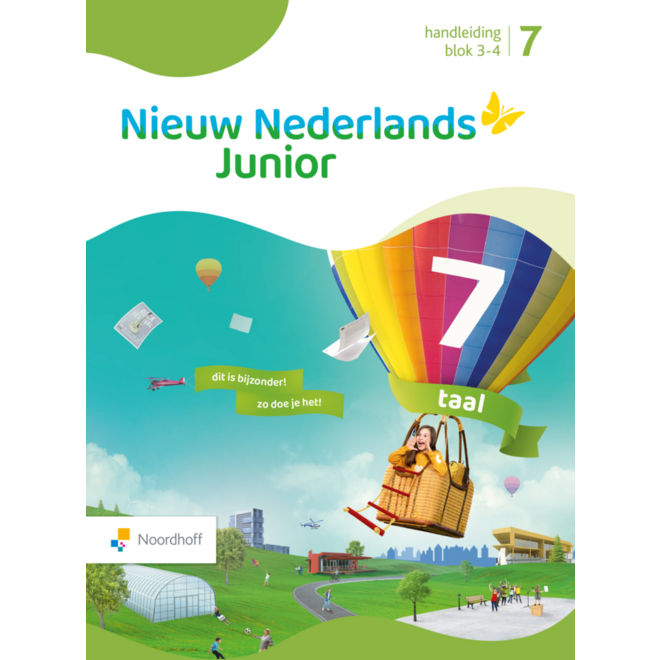 Nieuw Nederlands Junior Taal handleiding groep 7 blok 3-4