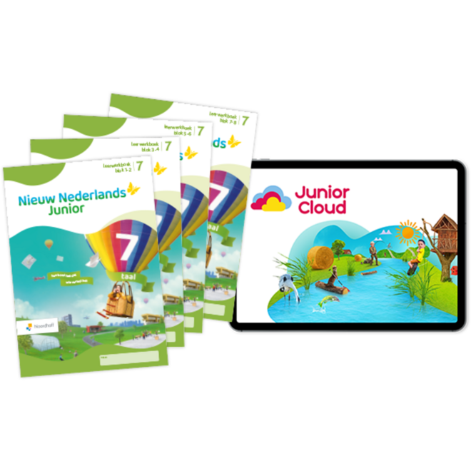 Nieuw Nederlands Junior Taal Leerpakket PAPIER groep 7