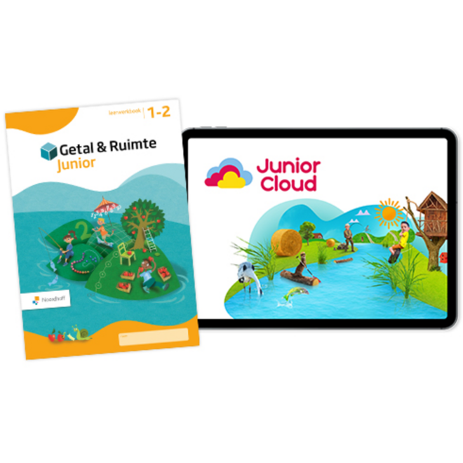 Getal & Ruimte Junior Leerpakket LEERWERKBOEKEN groep 1-2