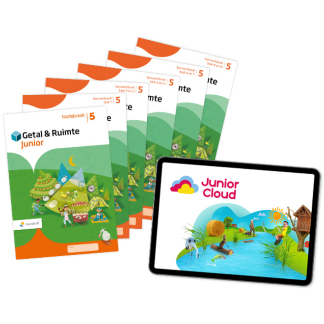 Getal & Ruimte Junior Leerpakket LEERWERKBOEKEN groep 5