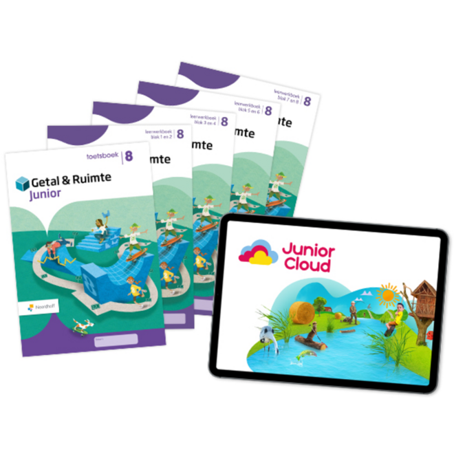Getal & Ruimte Junior Leerpakket LEERWERKBOEKEN groep 8