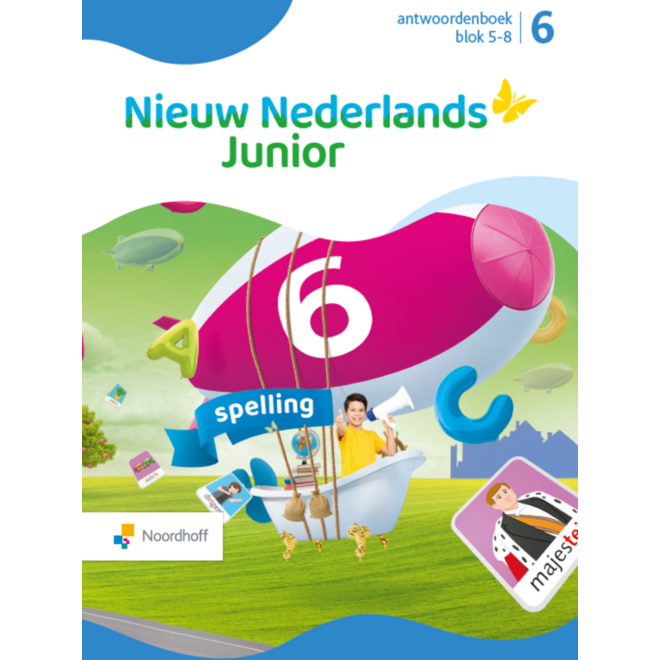 Nieuw Nederlands Junior Spelling antwoordenboek groep 6 blok 5-8