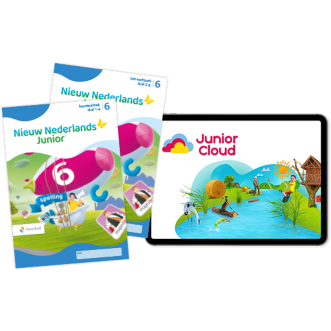 Nieuw Nederlands Junior Spelling Leerpakket PAPIER groep 6