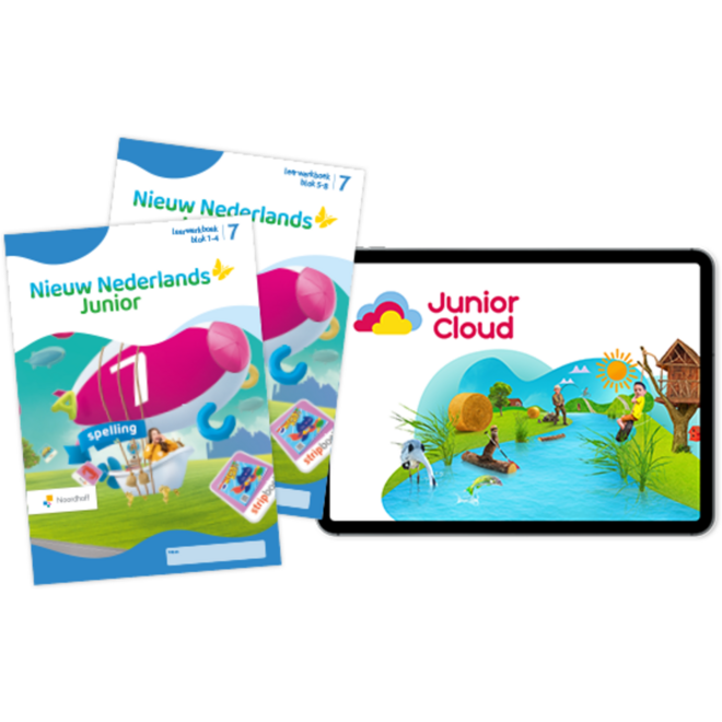 Nieuw Nederlands Junior Spelling Leerpakket PAPIER groep 7