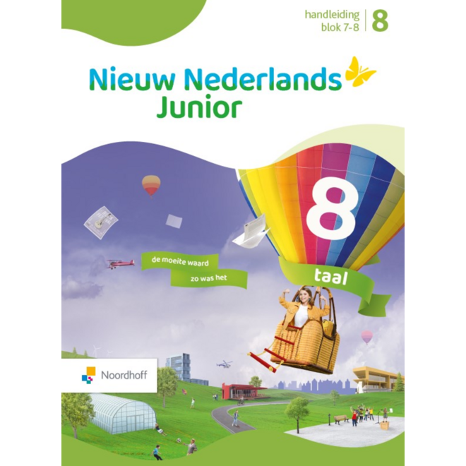Nieuw Nederlands Junior Taal handleiding groep 8 blok 7-8