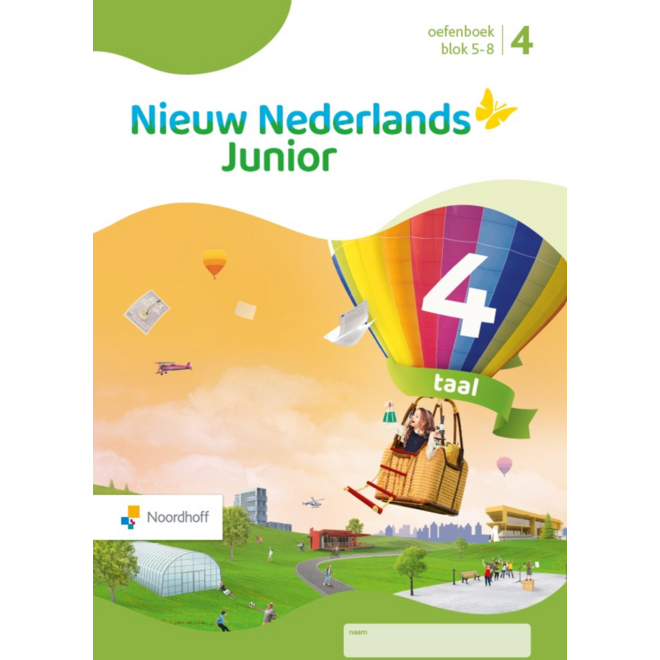 Nieuw Nederlands Junior Taal oefenboek groep 4 blok 5-8