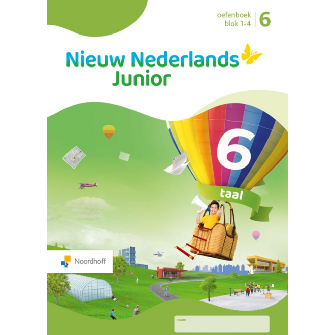 Nieuw Nederlands Junior Taal oefenboek groep 6 blok 1-4