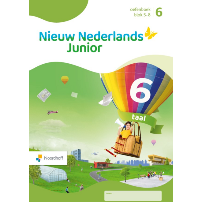 Nieuw Nederlands Junior Taal oefenboek groep 6 blok 5-8