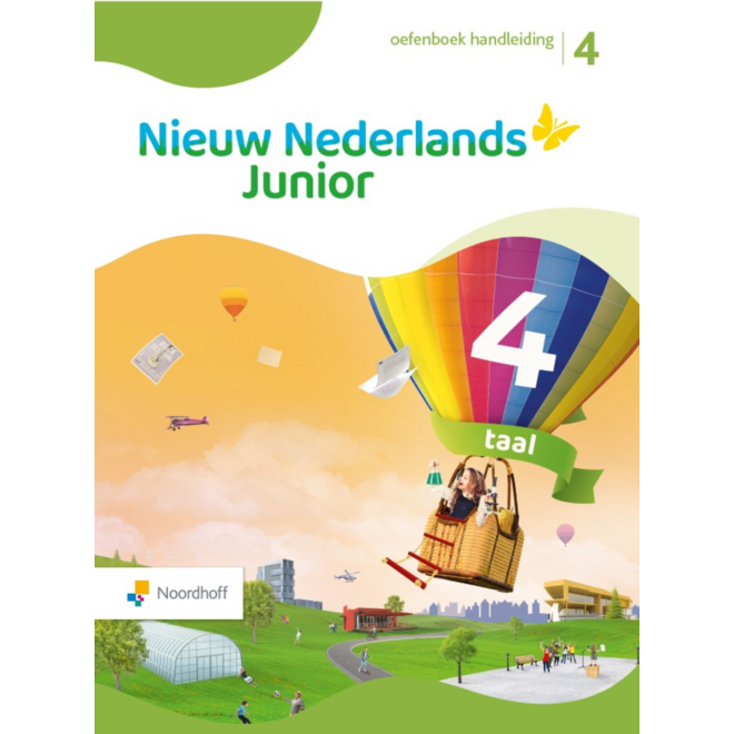 Nieuw Nederlands Junior Taal handleiding oefenboek groep 4