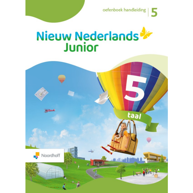 Nieuw Nederlands Junior Taal handleiding oefenboek groep 5