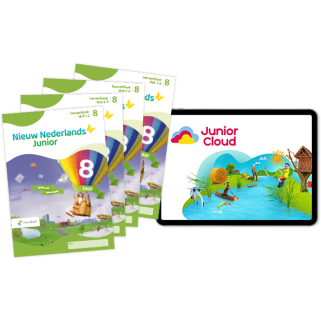 Nieuw Nederlands Junior Taal Leerpakket PAPIER groep 8