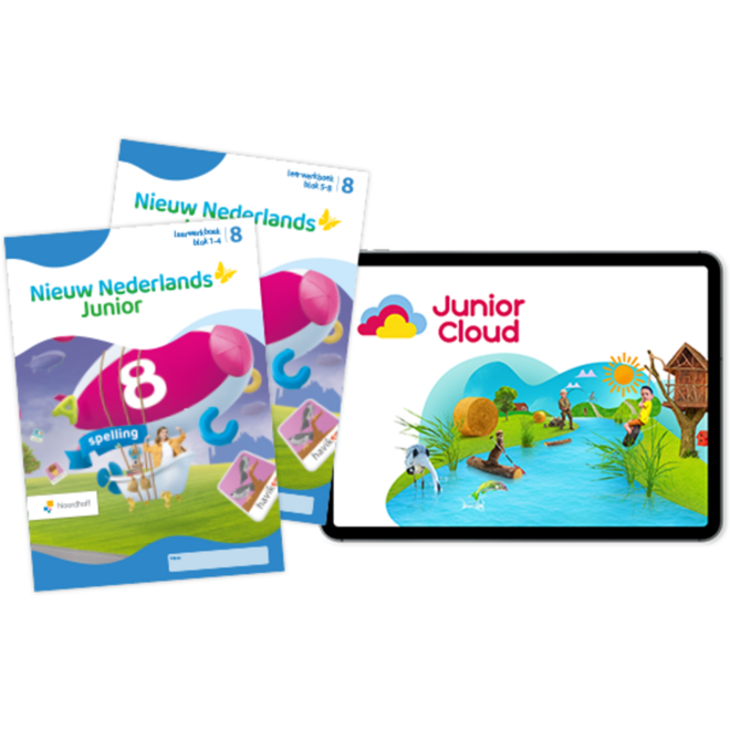 Nieuw Nederlands Junior Spelling Leerpakket PAPIER groep 8