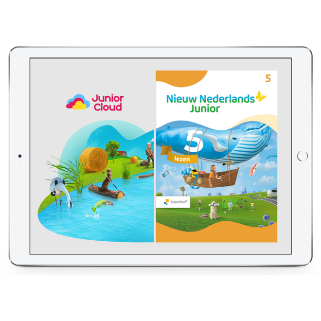 Nieuw Nederlands Junior Lezen Leerpakket VOLLEDIG DIGITAAL groep 5