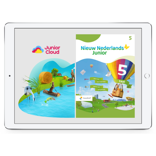Nieuw Nederlands Junior Taal Leerpakket VOLLEDIG DIGITAAL groep 5