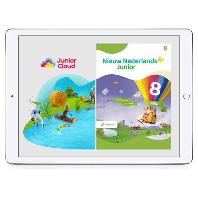 Nieuw Nederlands Junior Taal Leerpakket VOLLEDIG DIGITAAL groep 8