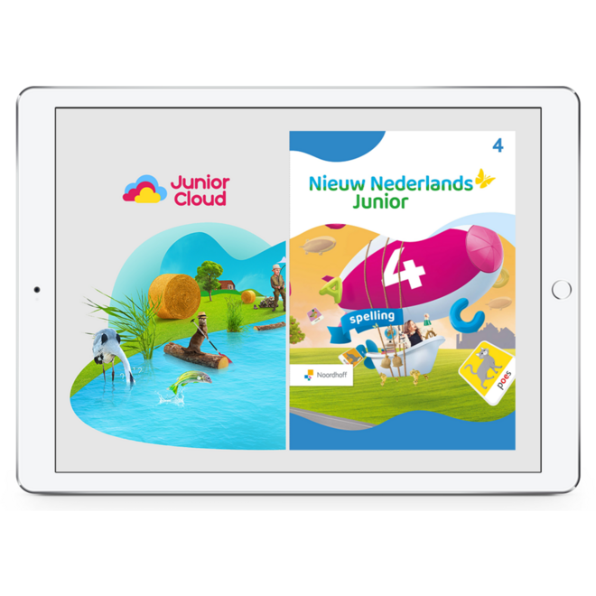 Nieuw Nederlands Junior Spelling Leerpakket VOLLEDIG DIGITAAL groep 4