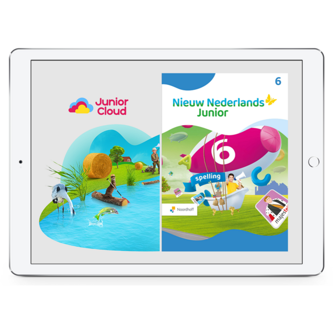 Nieuw Nederlands Junior Spelling Leerpakket VOLLEDIG DIGITAAL groep 6
