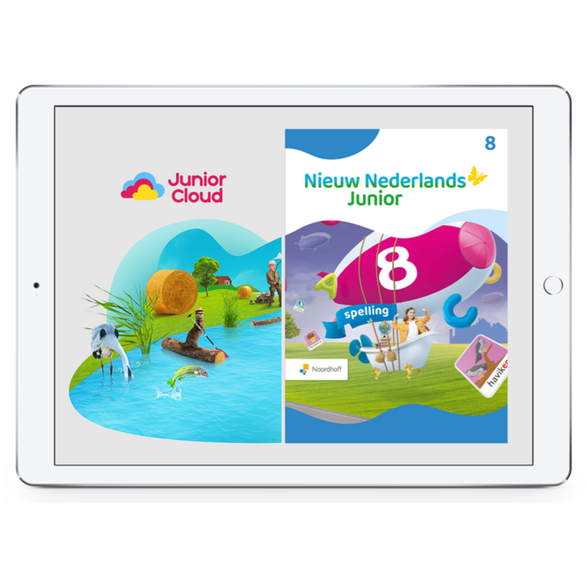 Nieuw Nederlands Junior Spelling Leerpakket VOLLEDIG DIGITAAL groep 8