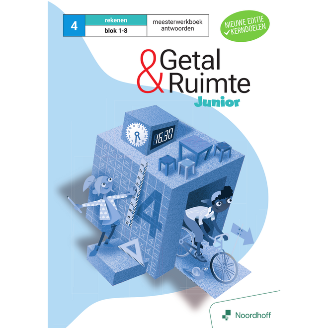 Getal & Ruimte Junior (vernieuwd) groep 4 antwoordenboek meesterwerkboek