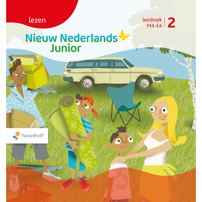 Nieuw Nederlands Junior Lezen Leesboek M4-E4 boek 2