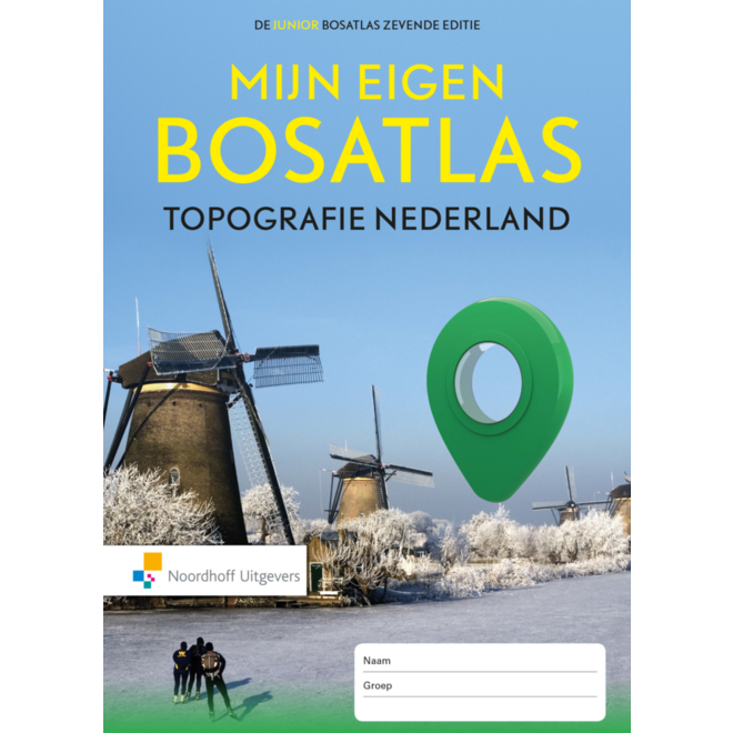 Mijn eigen Bosatlas 7e editie Topografie werkboek Nederland (5 ex)