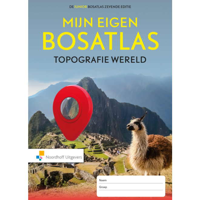 Mijn eigen Bosatlas 7e editie Topografie werkboek Wereld (5 ex)