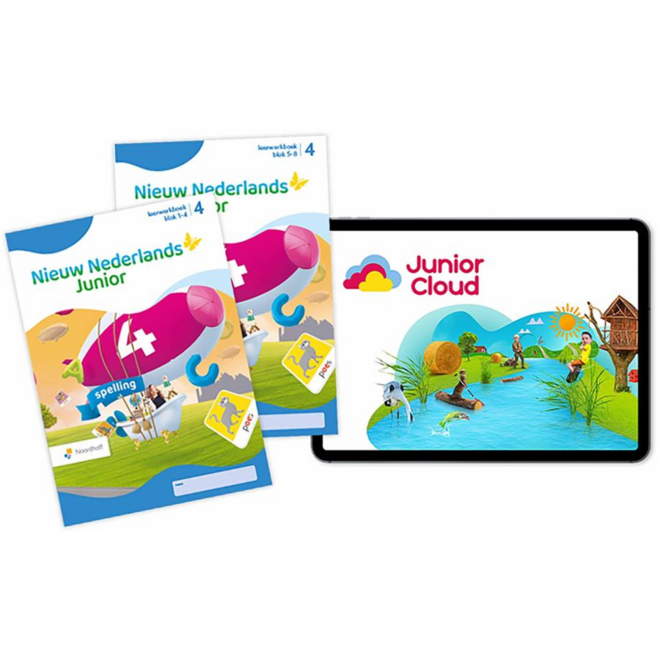 Nieuw Nederlands Junior Spelling Leerpakket PAPIER groep 4