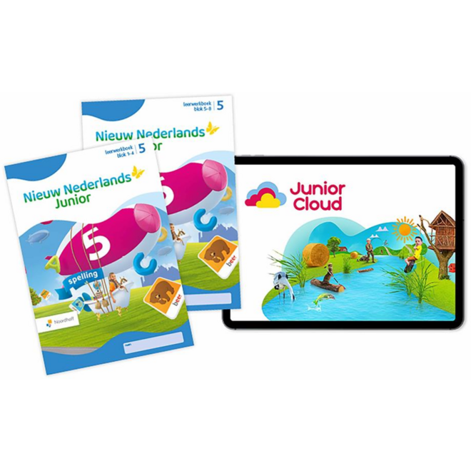 Nieuw Nederlands Junior Spelling Leerpakket PAPIER groep 5