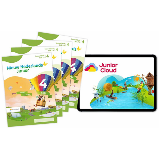 Nieuw Nederlands Junior Taal Leerpakket PAPIER groep 4