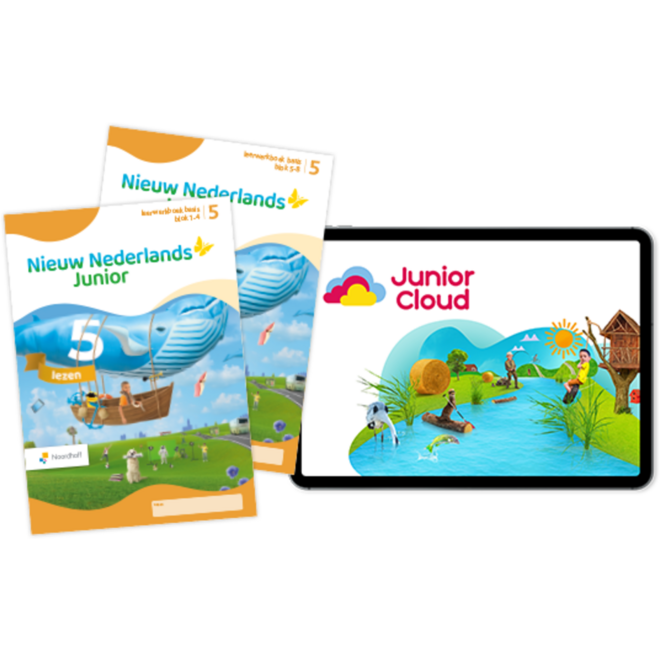 Nieuw Nederlands Junior Lezen Leerpakket PAPIER groep 5