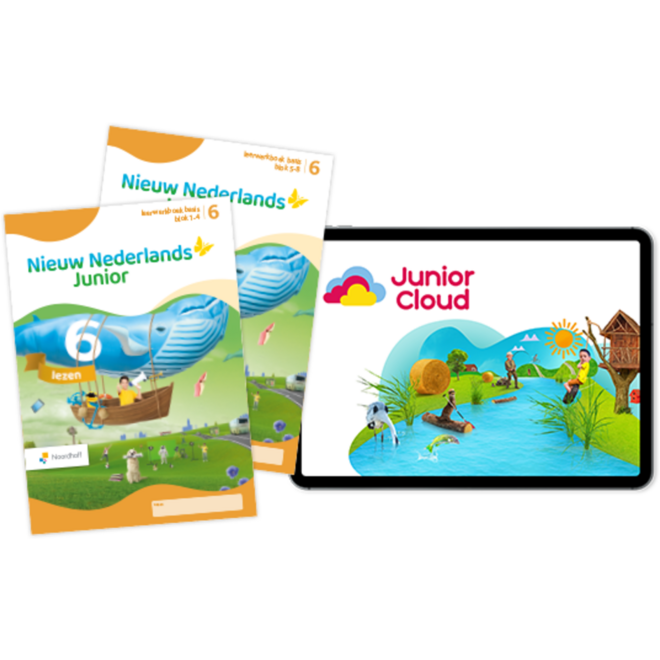 Nieuw Nederlands Junior Lezen Leerpakket PAPIER groep 6