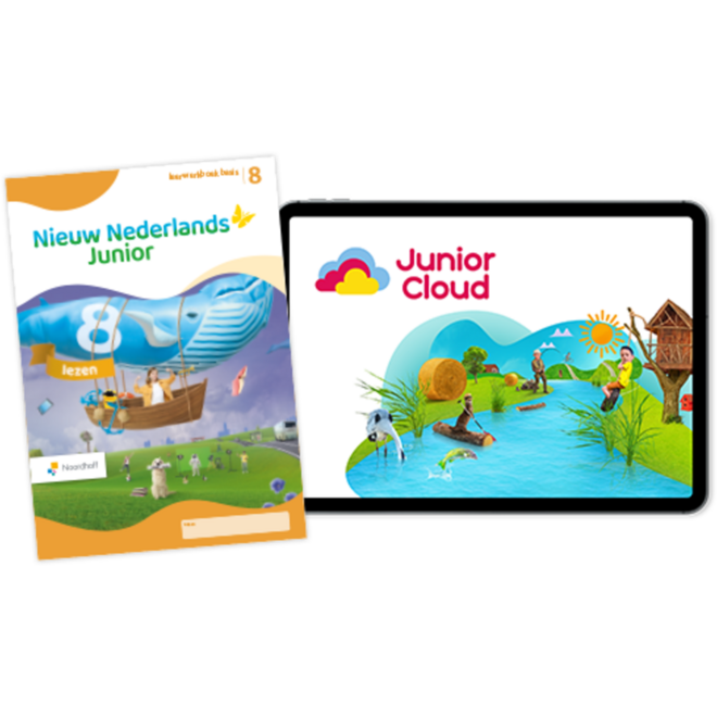 Nieuw Nederlands Junior Lezen Leerpakket PAPIER groep 8