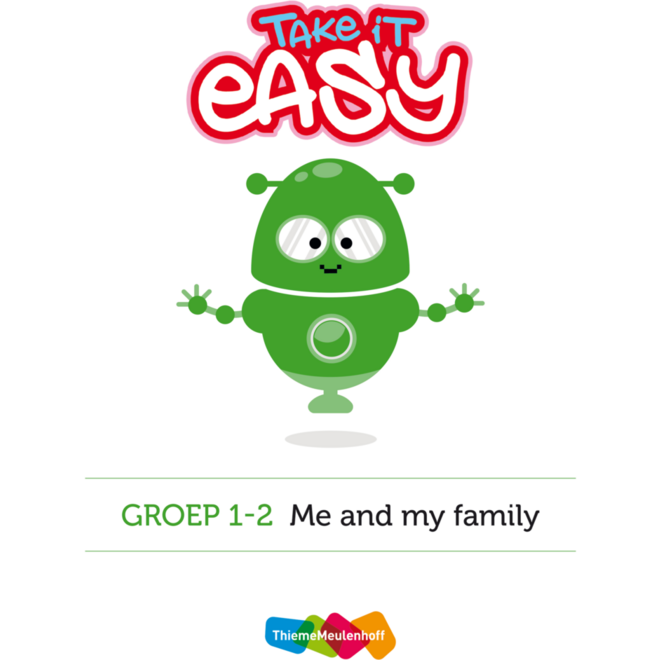 Take it easy Woordkaarten groep 1-2 - Me and my family