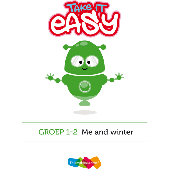 Take it easy Woordkaarten Groep 1-2 - Me and winter