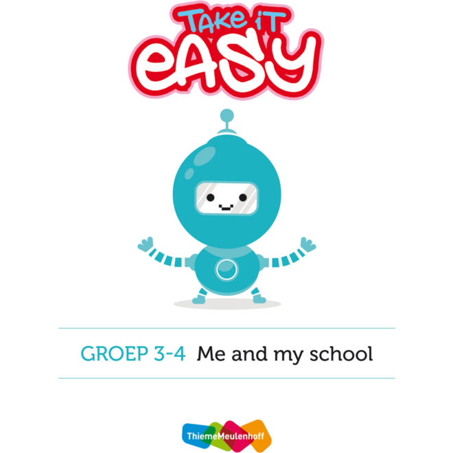 Take it easy Woordkaarten groep 3-4 - Me and my school