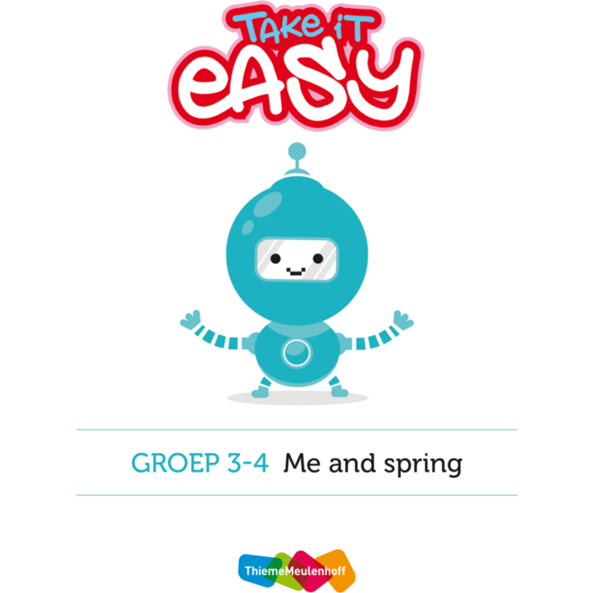 Take it easy Woordkaarten Groep 3-4 - Me and spring