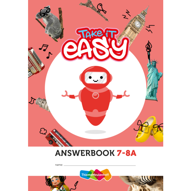 Take it easy antwoordenboek A groep 7-8
