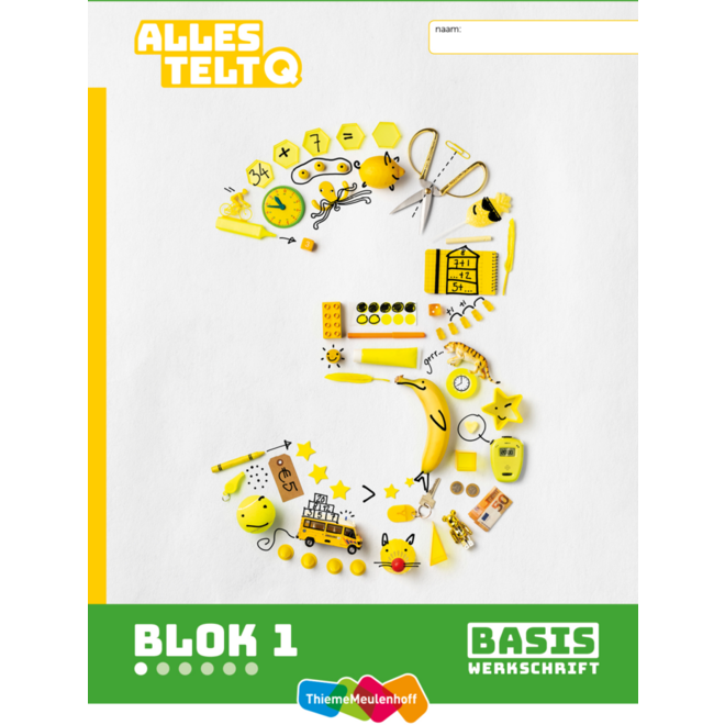 Alles telt Q Leerwerkschriften basis blok 1 t/m 3 groep 3