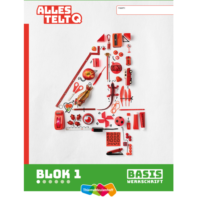 Alles telt Q Leerwerkschriften basis blok 1 t/m 3 groep 4