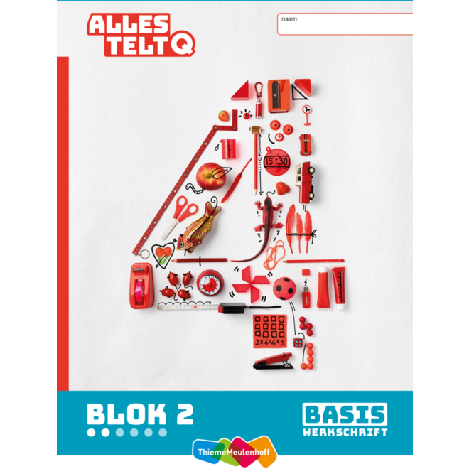 Alles telt Q Leerwerkschriften basis blok 1 t/m 3 groep 4