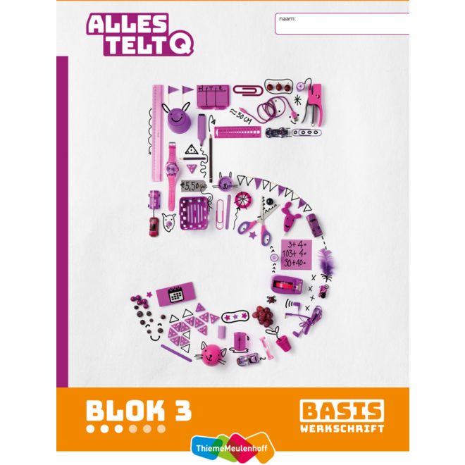 Alles telt Q Leerwerkschriften basis blok 1 t/m 3 groep 5