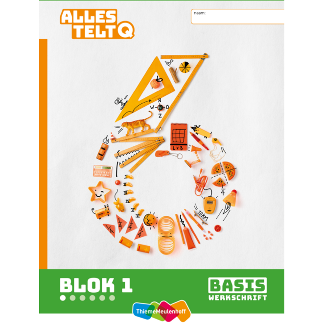 Alles telt Q Leerwerkschriften basis blok 1 t/m 3 groep 6