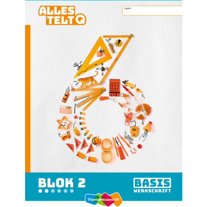 Alles telt Q Leerwerkschriften basis blok 1 t/m 3 groep 6
