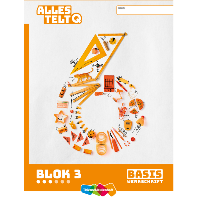 Alles telt Q Leerwerkschriften basis blok 1 t/m 3 groep 6