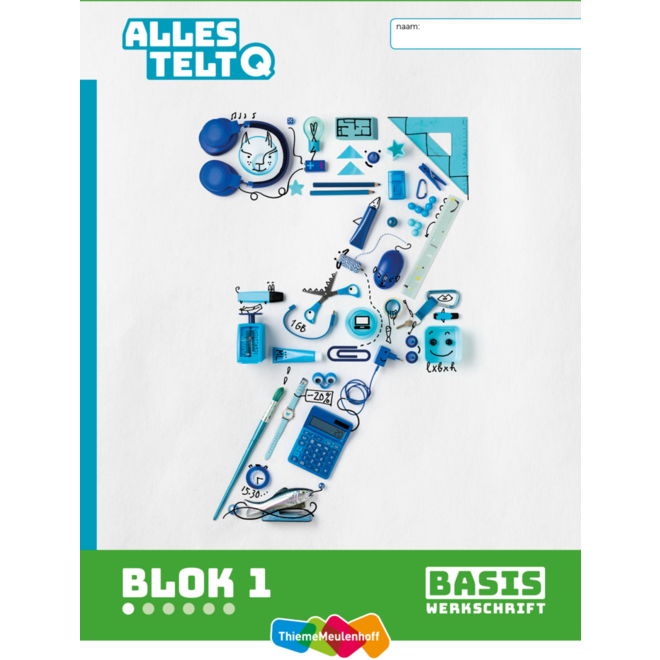 Alles telt Q Leerwerkschriften basis blok 1 t/m 3 groep 7