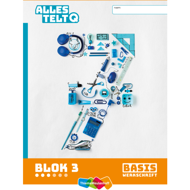 Alles telt Q Leerwerkschriften basis blok 1 t/m 3 groep 7