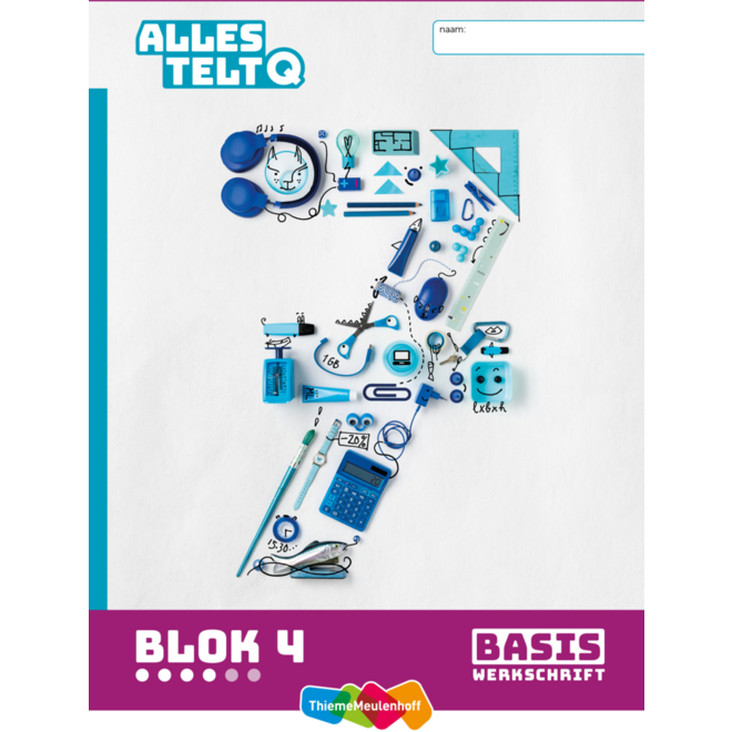 Alles telt Q Leerwerkschriften basis blok 4 t/m 6 groep 7