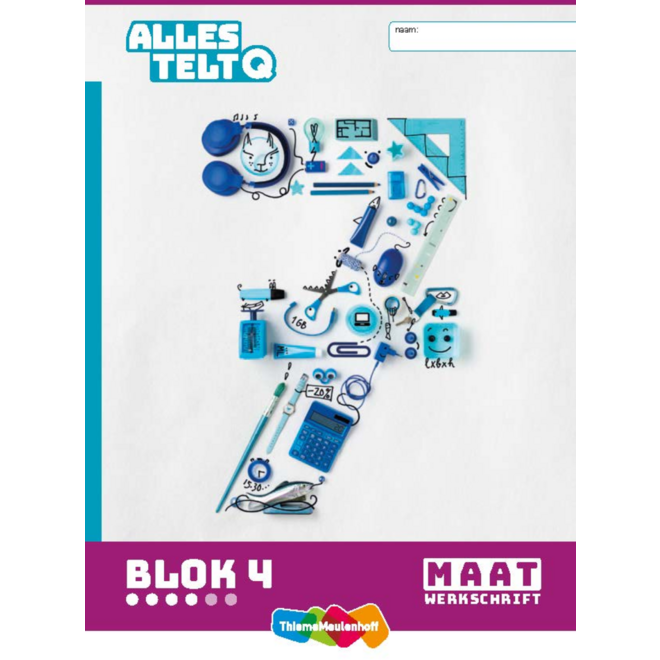 Alles telt Q Leerwerkschriften maat blok 4 t/m 6 groep 7