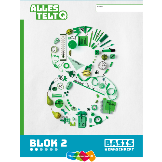 Alles telt Q Leerwerkschriften basis blok 1 t/m 3 groep 8