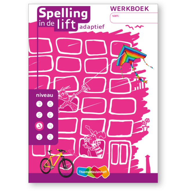 Spelling in de lift adaptief - Werkboekjes niveau 3